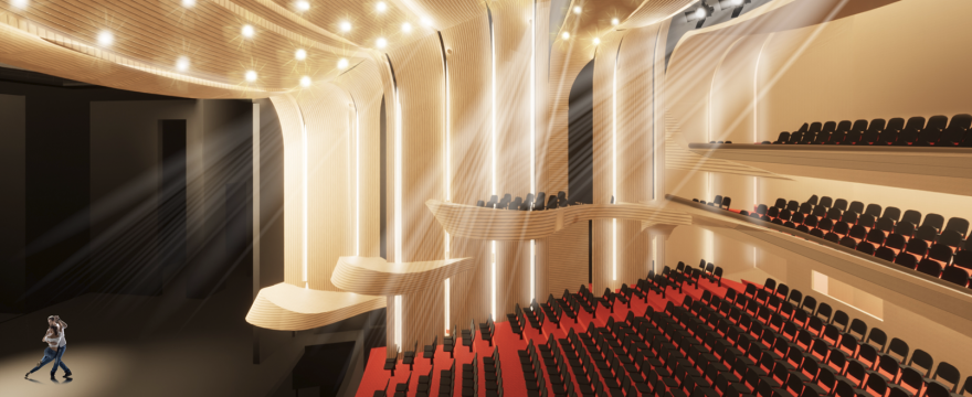 Драматический театр на ЗИЛе. Интерьер.